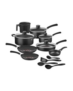 Tramontina Batería de cocina Neocook negro (16 piezas)