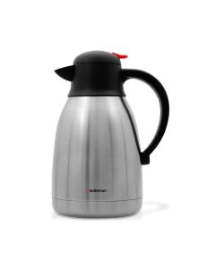 Jarra Térmica para Café, Té y Agua Caliente de Acero Inoxidable - Capacidad de 1.5 L