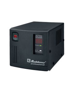 Koblenz Regulador de voltaje negro 2500VA/2000W