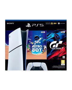 PlayStation Consola PS5 edición digital bundle Astro Bot + GT7 825GB