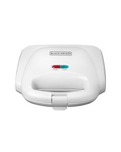 Black+Decker Sandwichera SM1000-Blanco