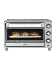 Oster Horno eléctrico con freidora de aire gris 35L
