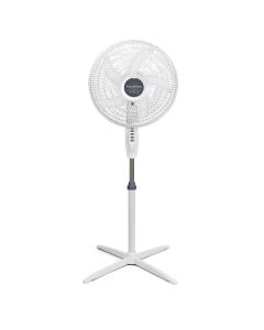 Ventilador De Pedestal Taurus 16 Pulgadas Blanco Austros